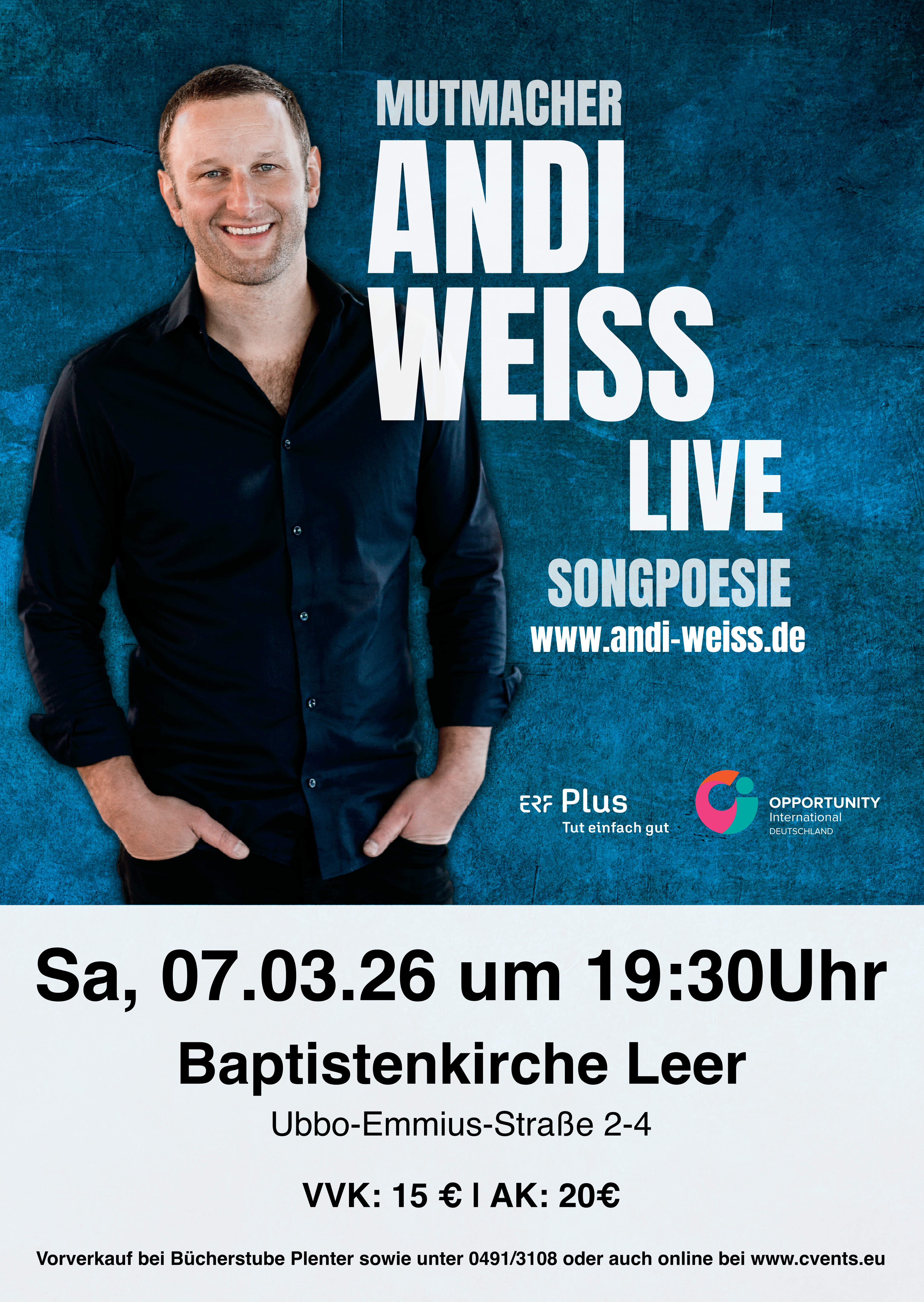 Andi Weiss – Mutmacher Live