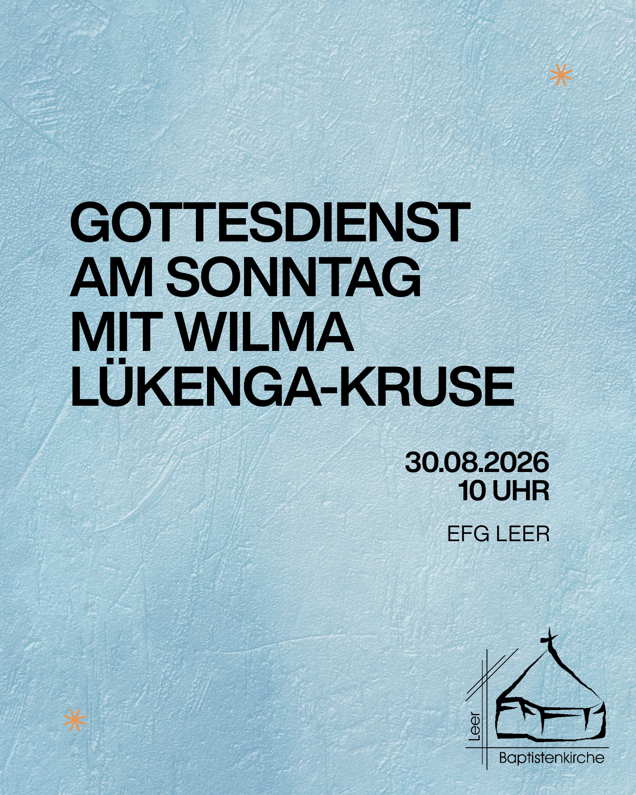Gottesdienst 30.08.2026